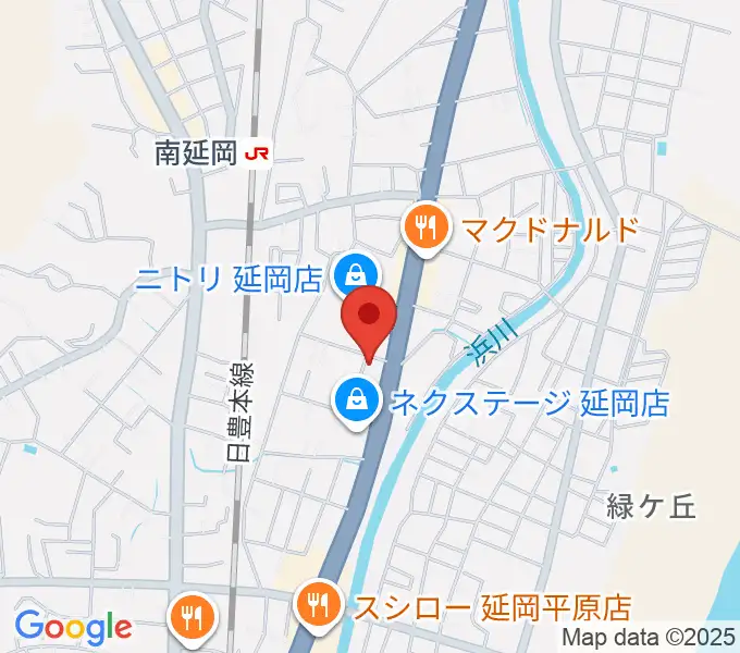 カジオンスタジオ 音楽教室の地図
