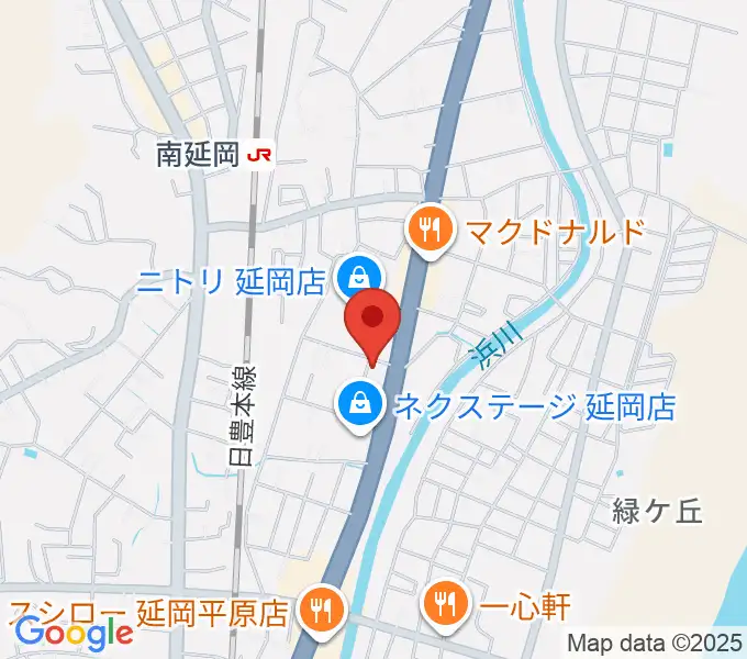 カジオンスタジオ 音楽教室の地図