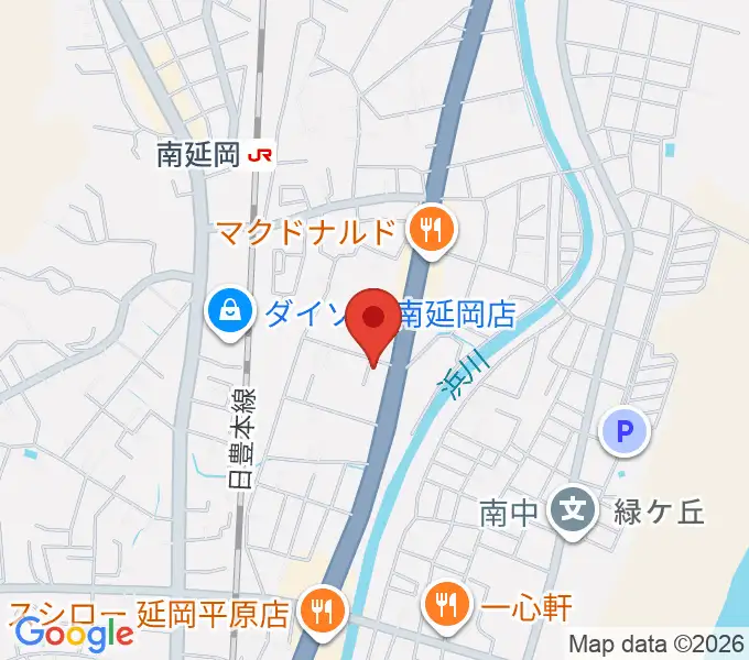 カジオンスタジオ 音楽教室の地図