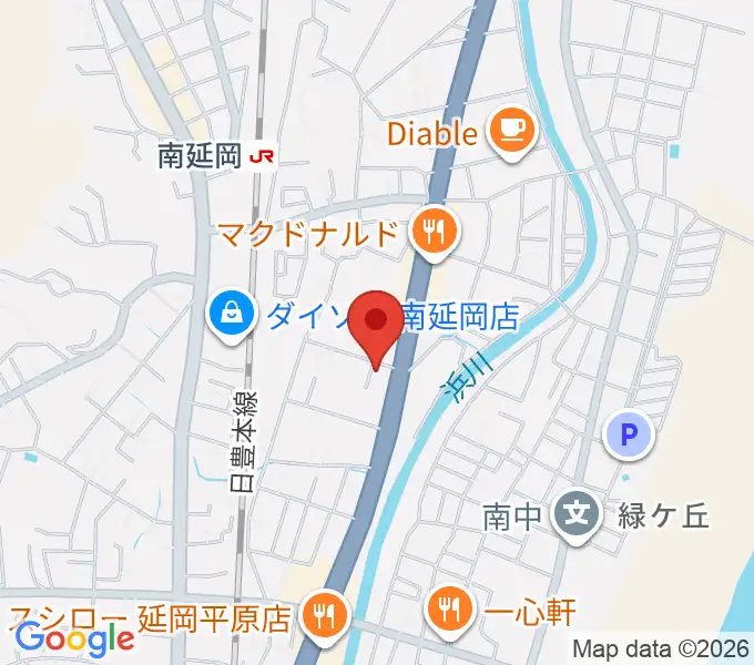 カジオンスタジオ 音楽教室の地図