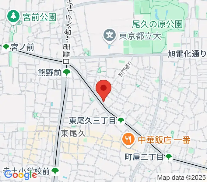 三味線かとうの地図