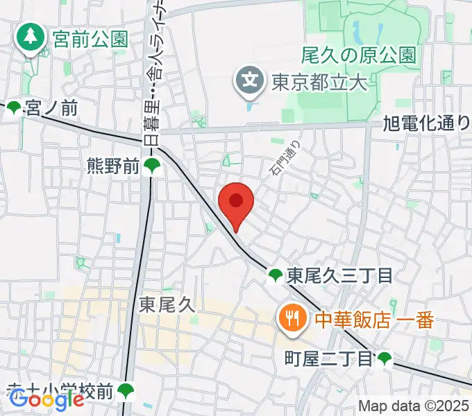 三味線かとうの地図