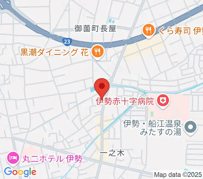 ETUDEドラム教室の地図