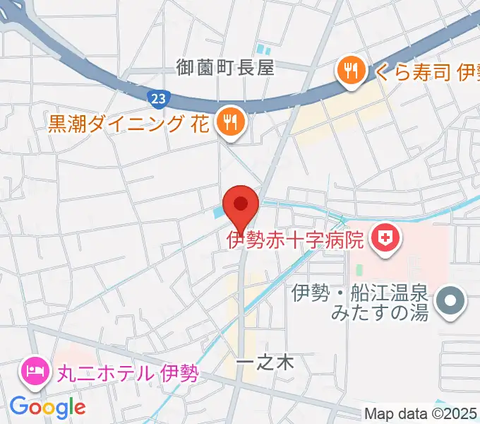 ETUDEドラム教室の地図