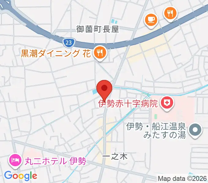 ETUDEドラム教室の地図