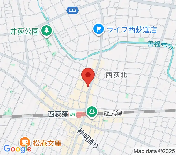 STUDIO UENの地図