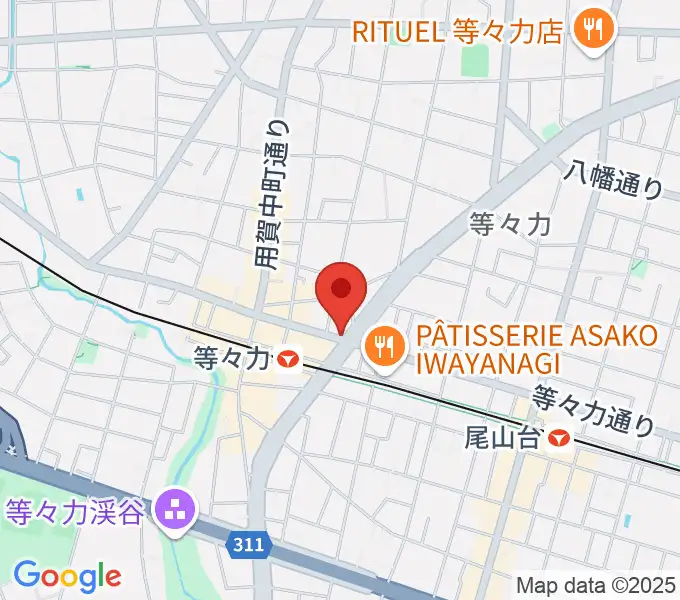 studio LABOの地図