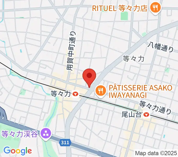 studio LABOの地図