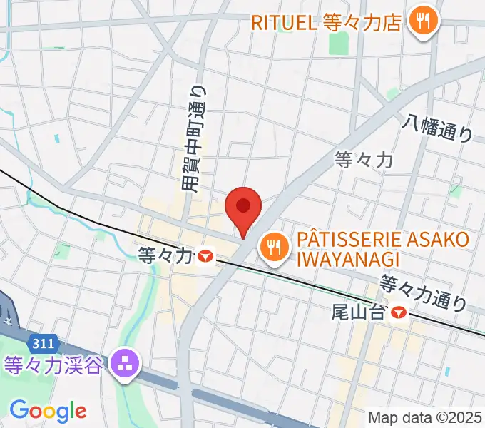 studio LABOの地図