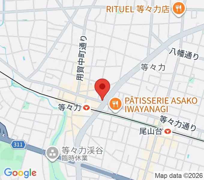 studio LABOの地図