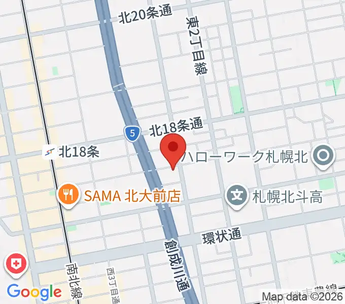 リアル・ボイスの地図