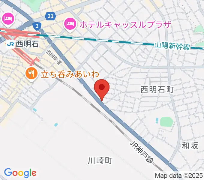 スタジオトライアードの地図