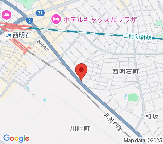 スタジオトライアードの地図