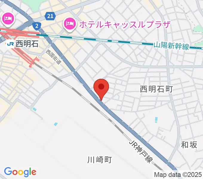 スタジオトライアードの地図