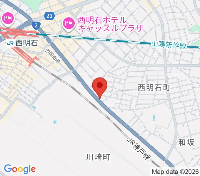 スタジオトライアードの地図