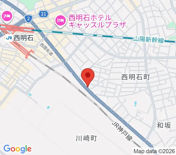 スタジオトライアードの地図