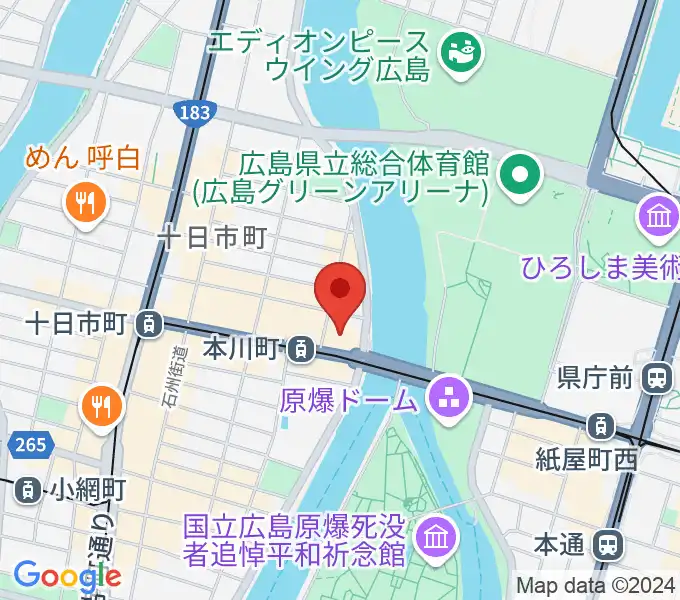 藤井音楽教室の地図