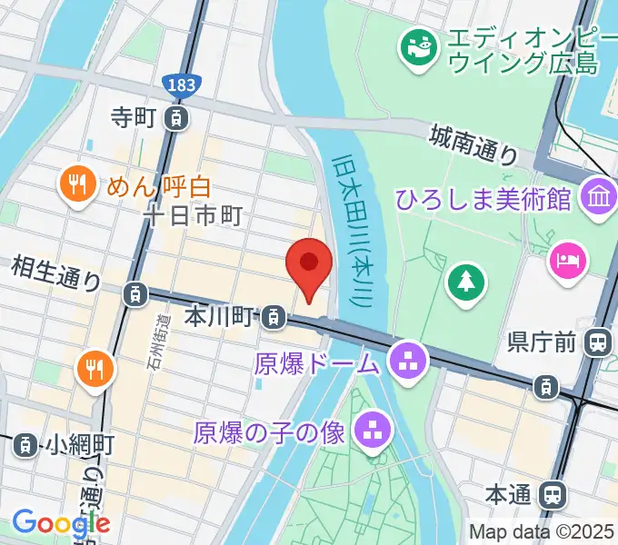 藤井音楽教室の地図