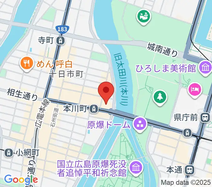 藤井音楽教室の地図