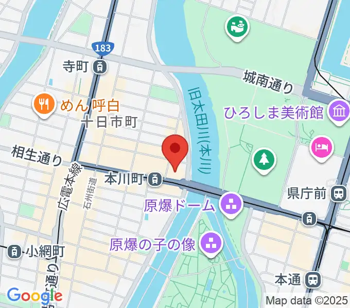藤井音楽教室の地図