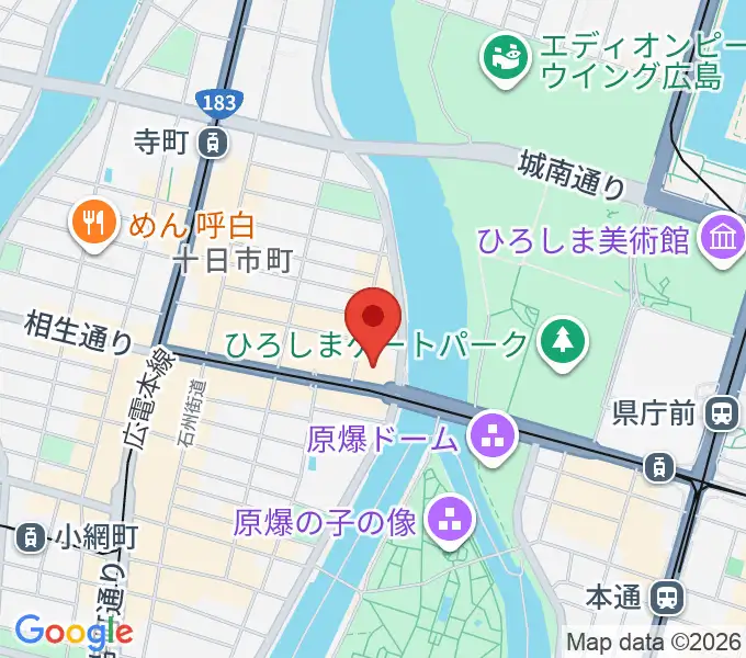 藤井音楽教室の地図