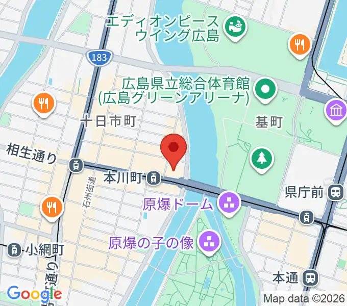 藤井音楽教室の地図
