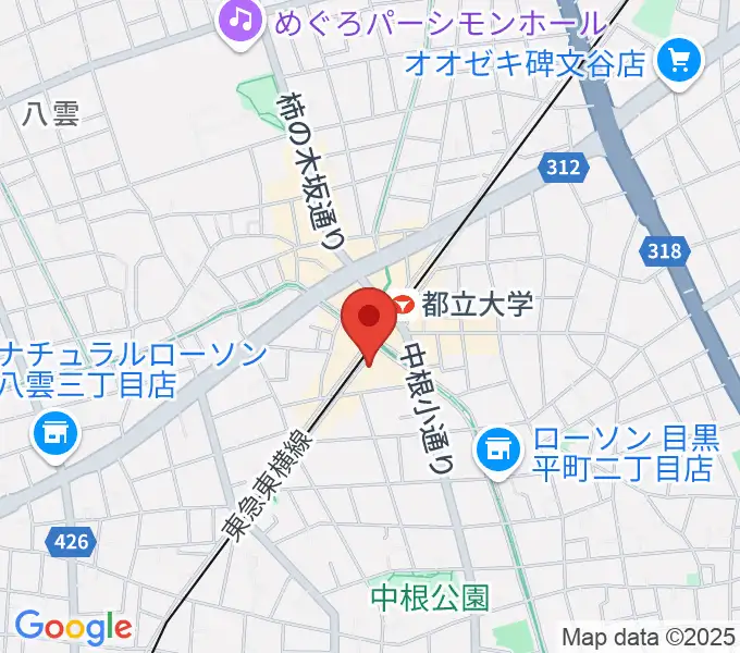 スリードロップスの地図