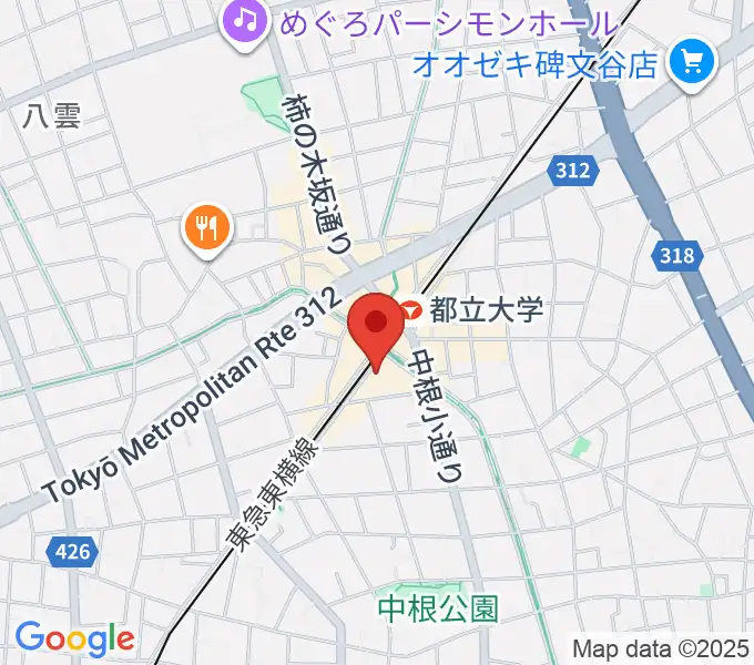 スリードロップスの地図