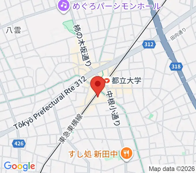 スリードロップスの地図