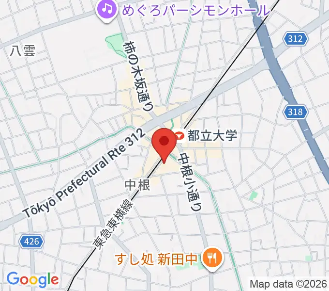 スリードロップスの地図