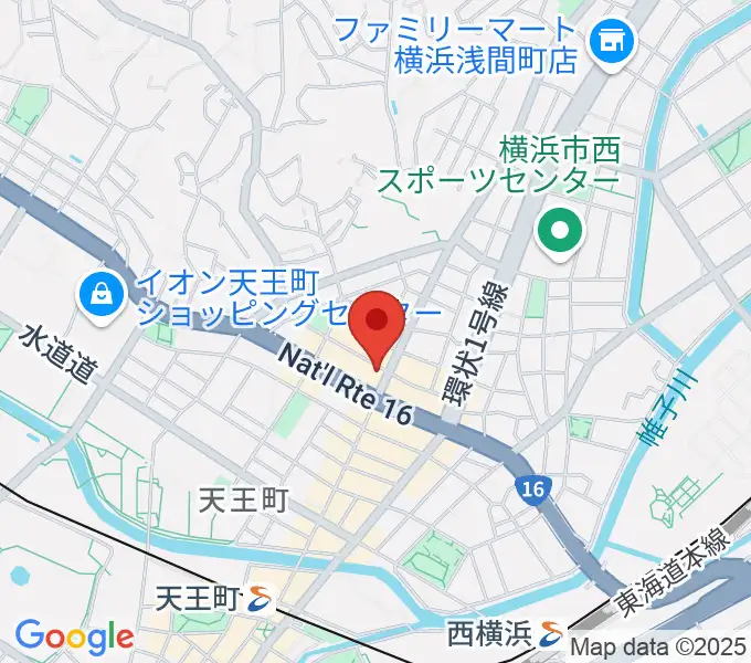 スタジオOUT of DATEの地図