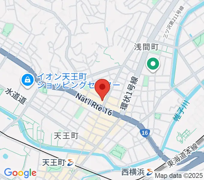 スタジオOUT of DATEの地図