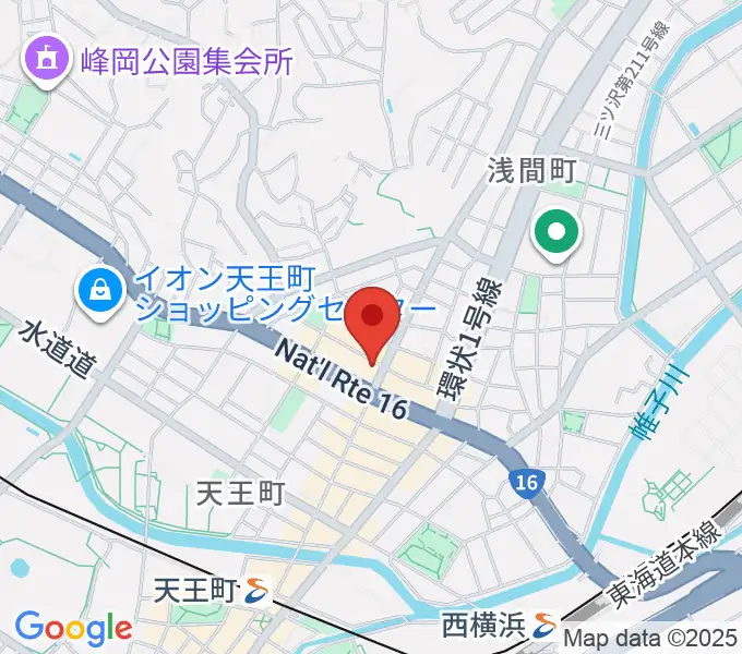 スタジオOUT of DATEの地図