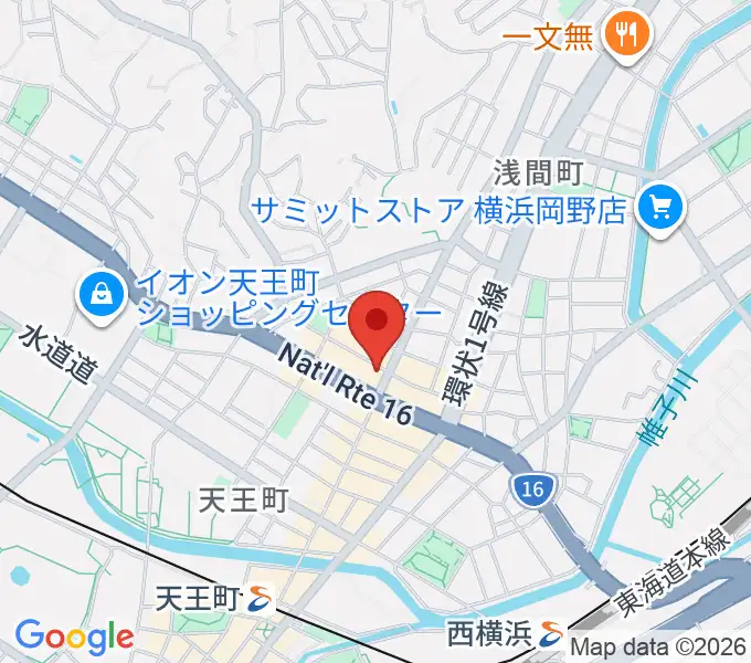 スタジオOUT of DATEの地図