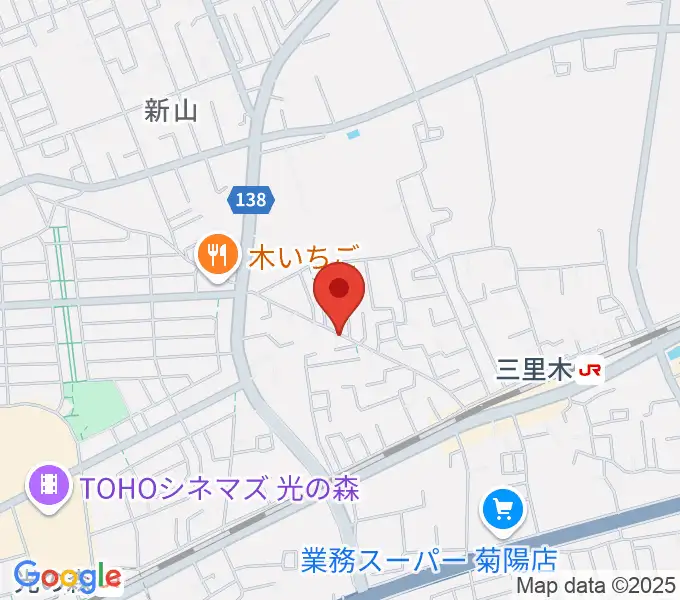 スタジオグリームの地図