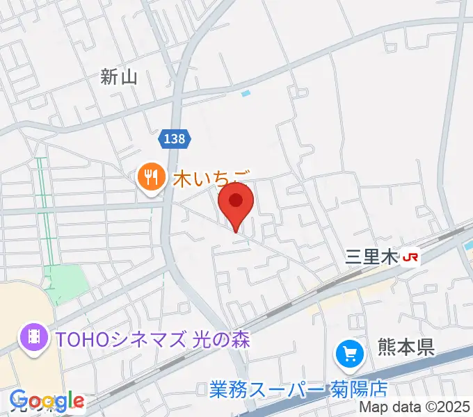 スタジオグリームの地図