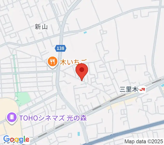 スタジオグリームの地図