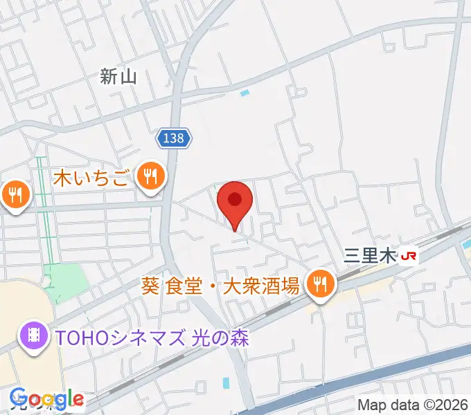 スタジオグリームの地図
