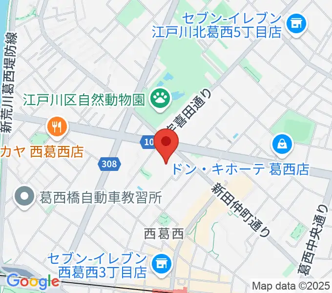 島村楽器 イオン葛西店の地図