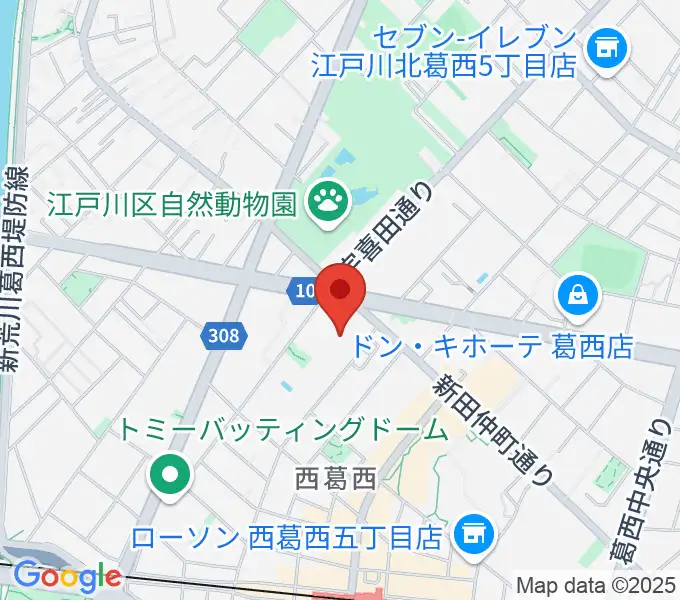 島村楽器 イオン葛西店の地図