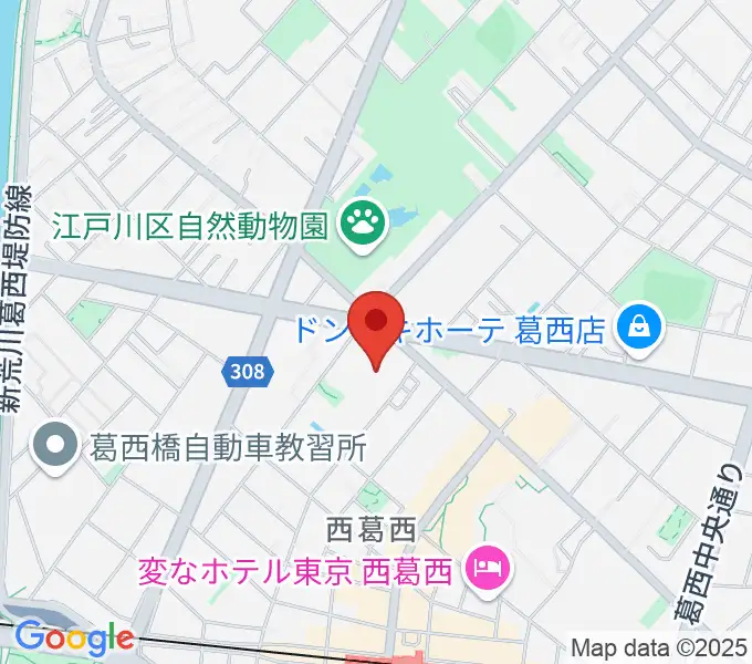 島村楽器 イオン葛西店の地図