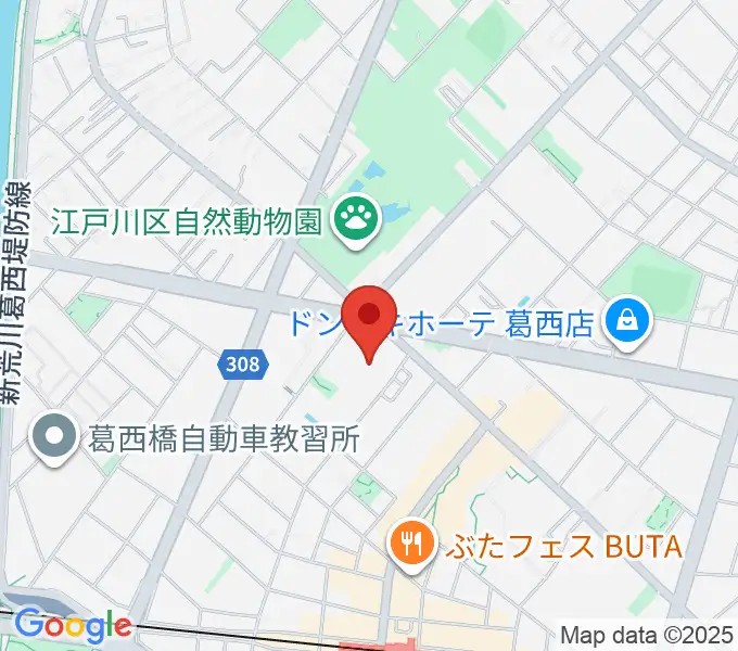 島村楽器 イオン葛西店の地図