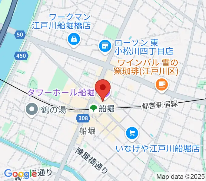 島村楽器 ミュージックサロン船堀の地図