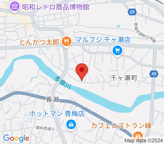 邦声堂の地図