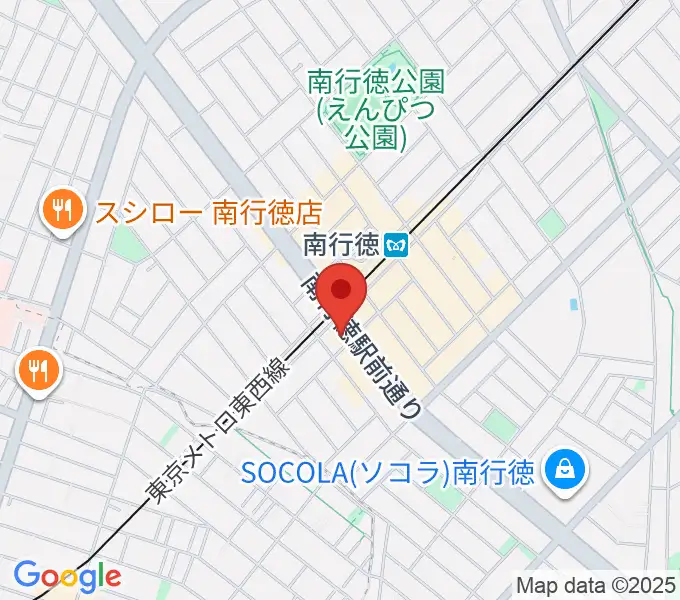 島村楽器 ミュージックサロン南行徳の地図