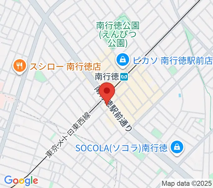 島村楽器 ミュージックサロン南行徳の地図