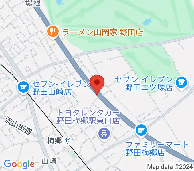 株式会社ピアノプラザの地図