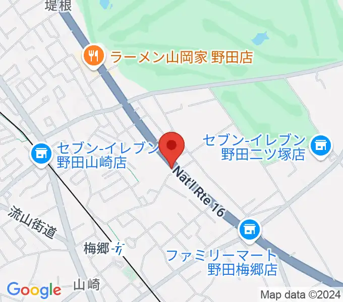 株式会社ピアノプラザの地図