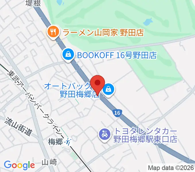 株式会社ピアノプラザの地図