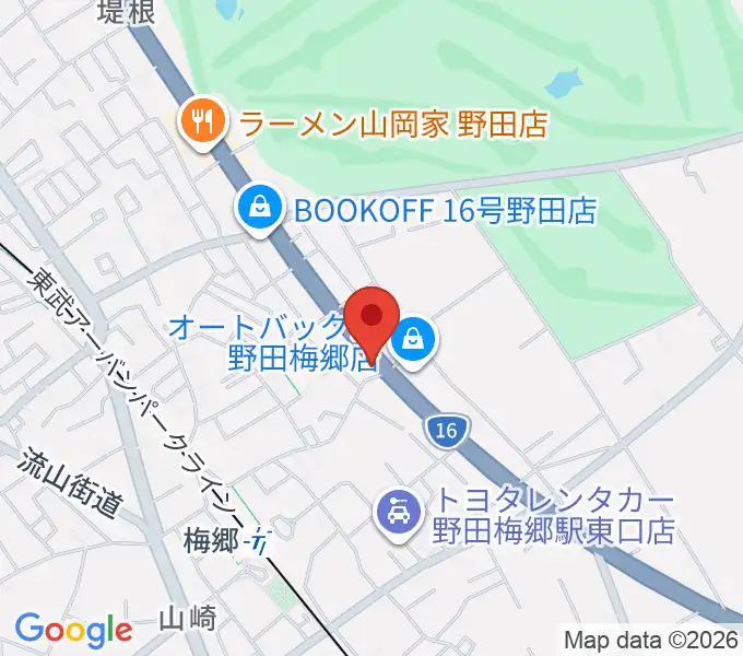 株式会社ピアノプラザの地図